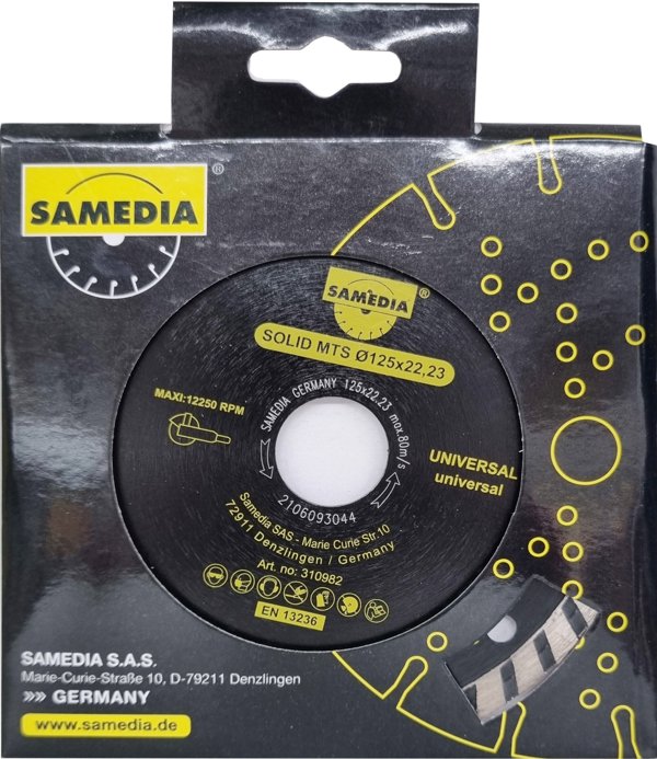Ας το πούμε αυτό. SAMEDIA MTS 125 x 22 mm