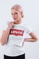 Levi`s THE PERFECT TEE 0053 LARGE BATWING Λευκό - Μέγεθος M - Γυναικείο