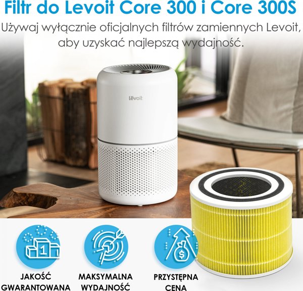 Levoit Φίλτρο Καθαρισμού Αέρα για Core 300 & 300S - Pet Allergy (Κατά των Αλλεργιογόνων Ζώων)