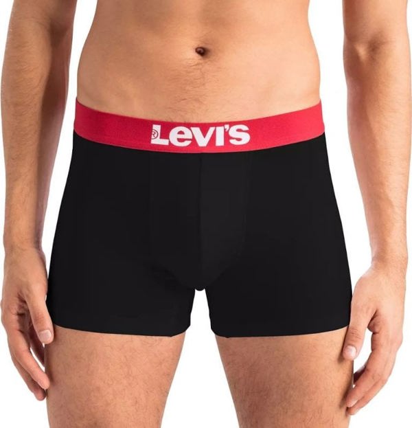 Levi`s Levi's Boxer 2 Pairs Briefs 37149-0272 Czarne L