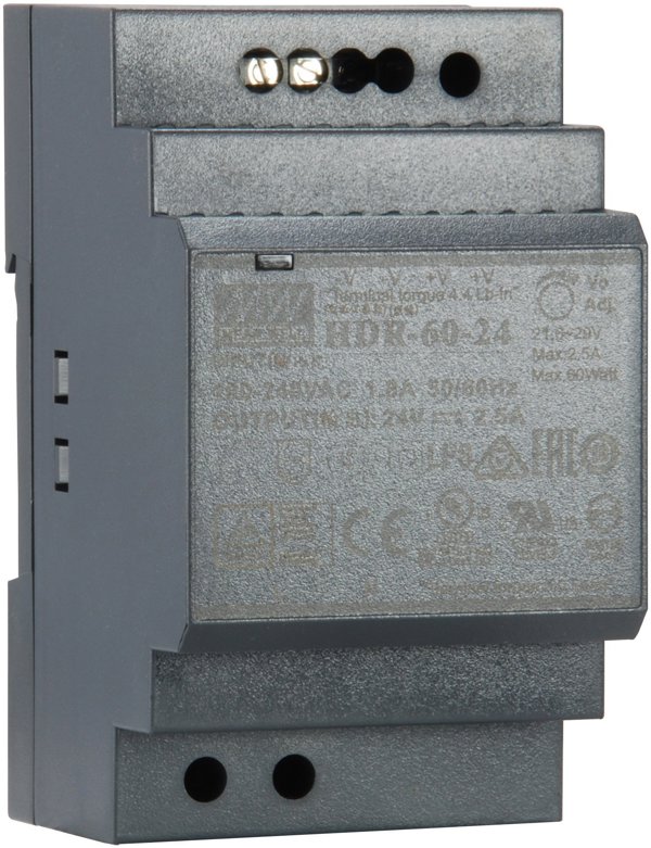 LevelOne POW-2421 Μονάδα Τροφοδοσίας 60 W Μαύρη