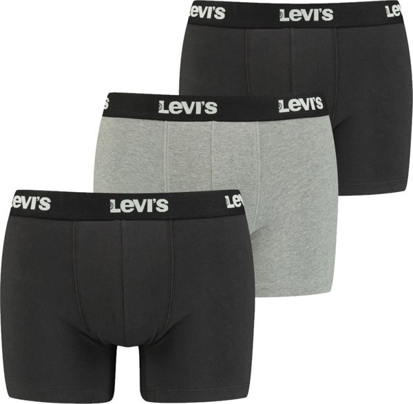 Levi`s Levi's Boxer 3 Pairs Briefs 37149-0666 szary L
