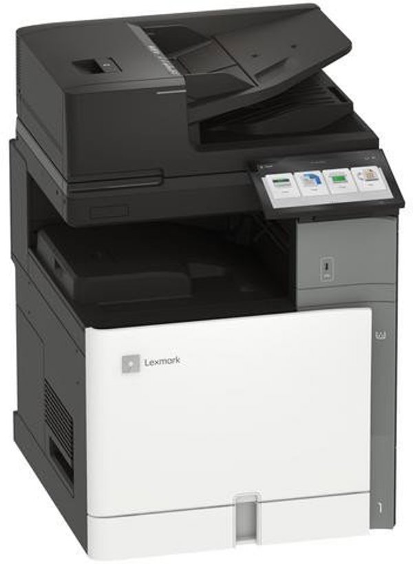 Lexmark CX833se - Πολυλειτουργικός εκτυπωτής - Χρώμα - Laser - A4/Legal (Μέσα) - έως 55 σελίδες/λεπτό (Αντιγραφή) - έως 55 σελίδες/λεπτό (Εκτύπωση) - 700 φύλλα - USB 2.0, Gigabit LAN, Wi-Fi(ac), USB 2.0-Host
