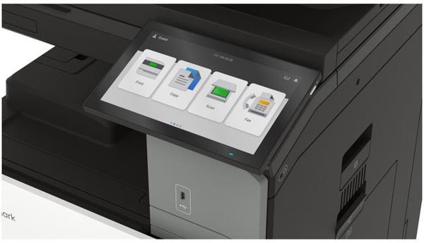 Lexmark CX833se - Πολυλειτουργικός εκτυπωτής - Χρώμα - Laser - A4/Legal (Μέσα) - έως 55 σελίδες/λεπτό (Αντιγραφή) - έως 55 σελίδες/λεπτό (Εκτύπωση) - 700 φύλλα - USB 2.0, Gigabit LAN, Wi-Fi(ac), USB 2.0-Host