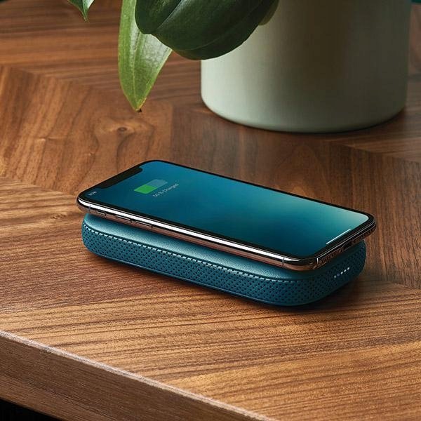 Lexon Lexon Powersound Επαγωγικό Powerbank 5000 mAh με Ηχείο Bluetooth Σκούρο Μπλε/Σκούρο Μπλε LA128DB