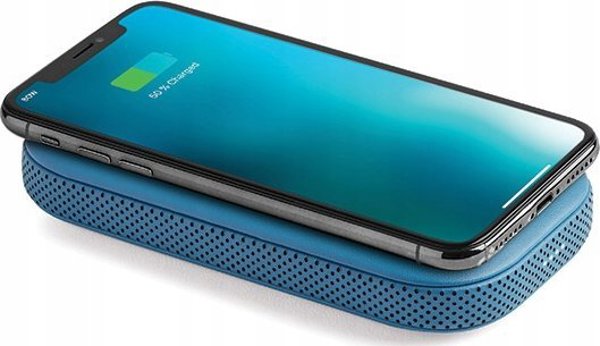 Lexon Lexon Powersound Επαγωγικό Powerbank 5000 mAh με Ηχείο Bluetooth Σκούρο Μπλε/Σκούρο Μπλε LA128DB