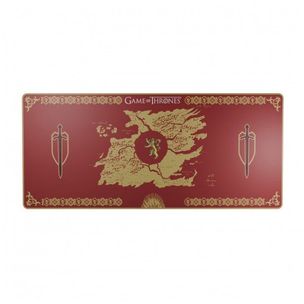 Lexip HBO Game of Thrones - Lannister Edition Gaming Mousepad Κόκκινο