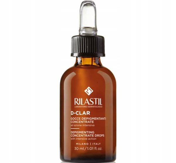 Λευκαντικός ορός προσώπου Rilastil D-Clar Depigmenting Concentrated Drops, 30 ml