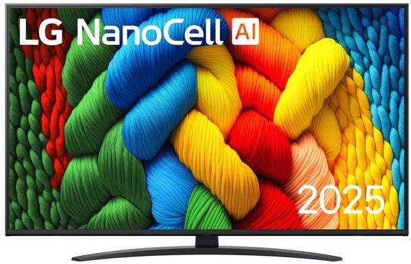 LG 50NANO81A3A | 50 | Smart TV | webOS 25 | UHD | Μαύρο