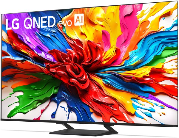 LG QNED evo AI 55QNED93A6A 139,7 cm (55") 4K Ultra HD Smart TV Wi-Fi Czarny