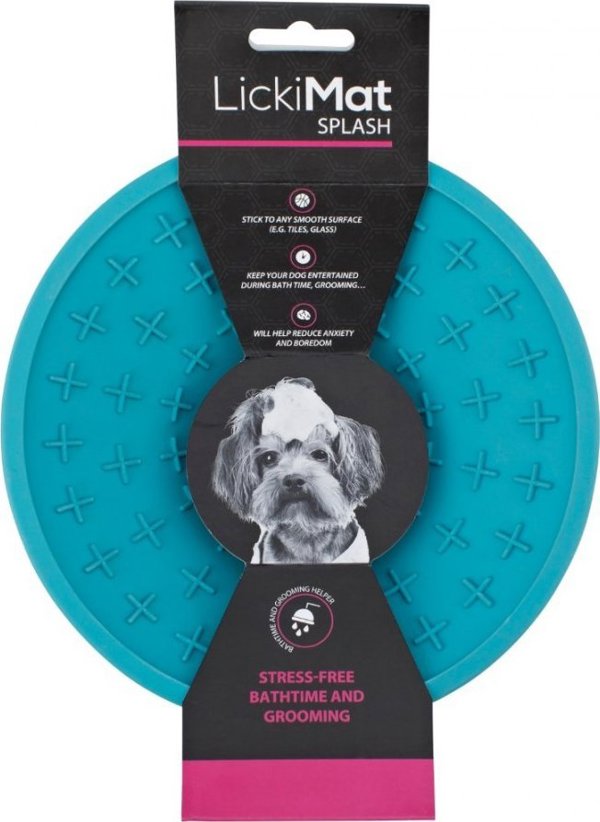 LickiMat LickiMat Splash μπολ με βεντούζα τιρκουάζ