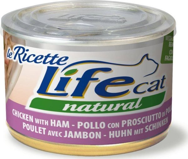 Life Pet Care LIFE CAT ρουφηξιά 150g ΚΟΤΟΠΟΥΛΟ + ΖΑΜΠΟΝ + ΦΑΣΟΛΙΑ LA RICET /24 12243607 8034105422117