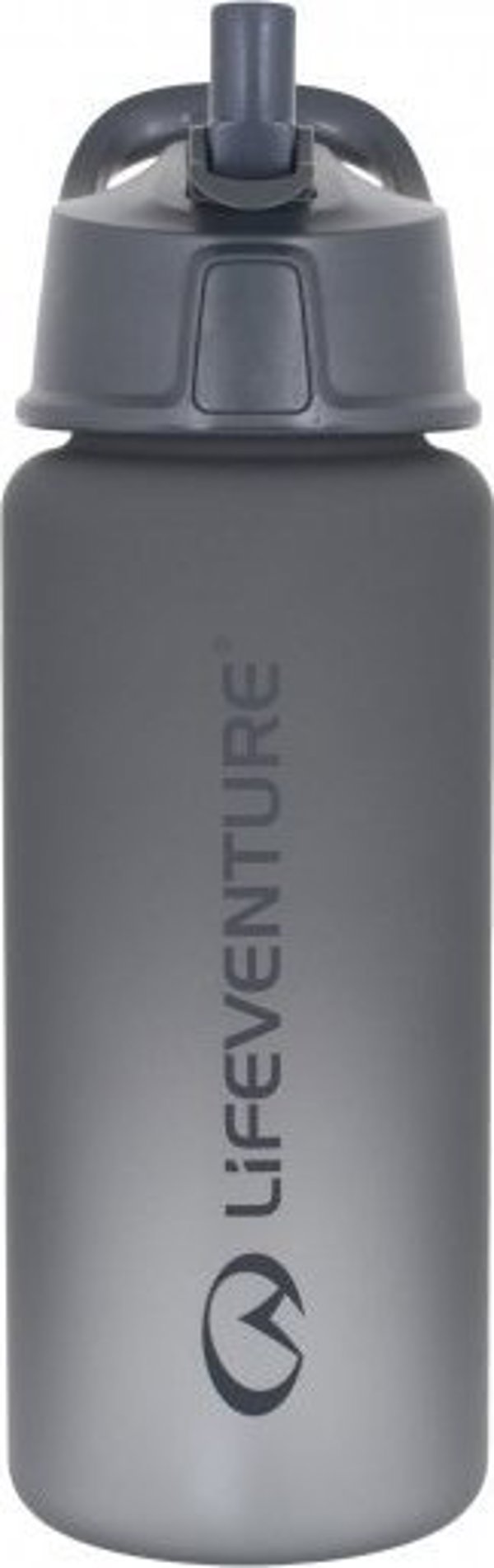 Lifeventure Flip-Top Παγούρι Νερού 750ml, Tritan, Γκρι