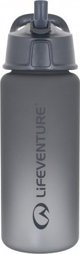 Lifeventure Flip-Top Παγούρι Νερού 750ml, Tritan, Γκρι