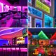 LIGHT4ME DECO BAR 8 RGBW φωτιστική ράβδος wall washer 9x4W LED ασύρματο τηλεχειριστήριο
