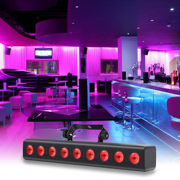 LIGHT4ME DECO BAR 8 RGBW φωτιστική ράβδος wall washer 9x4W LED ασύρματο τηλεχειριστήριο