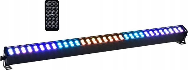 LIGHT4ME LIGHT4ME LED BAR 64x3W RGB λωρίδα 8 τμημάτων + τηλεχειριστήριο