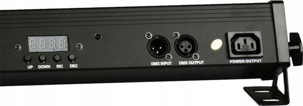 LIGHT4ME LIGHT4ME LED BAR 64x3W RGB λωρίδα 8 τμημάτων + τηλεχειριστήριο