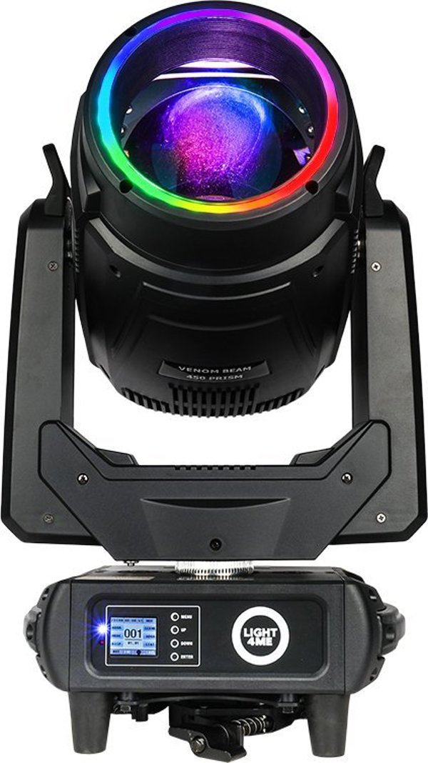 LIGHT4ME LIGHT4ME VENOM BEAM 450 PRISM κινούμενη κεφαλή LED φωτισμός σκηνής