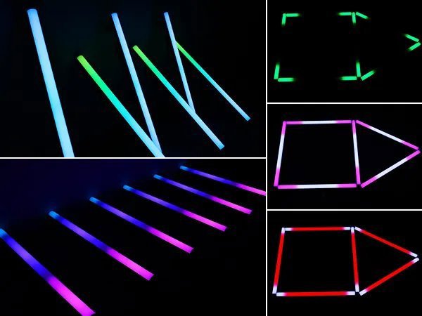LIGHT4ME WASH TUBE BAR φωτιστική ράβδος 144x0,3W SMD 5050 RGB LED 3 σε 1