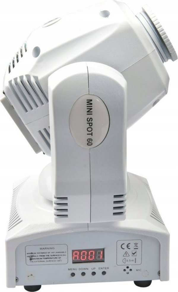 LIGHT4ME LIGHT4ME MINI SPOT 60 WH MKIII κινούμενη κεφαλή spot LED