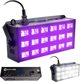 LIGHT4ME LED UV 18x3W προβολέας + στροβοσκόπιο DMX