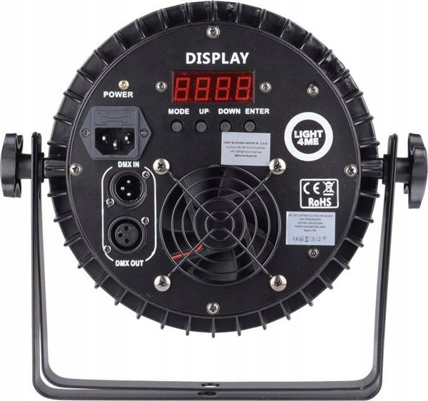LIGHT4ME LIGHT4ME ALU HEXA PAR 18x10W RGBWA-UV reflektor