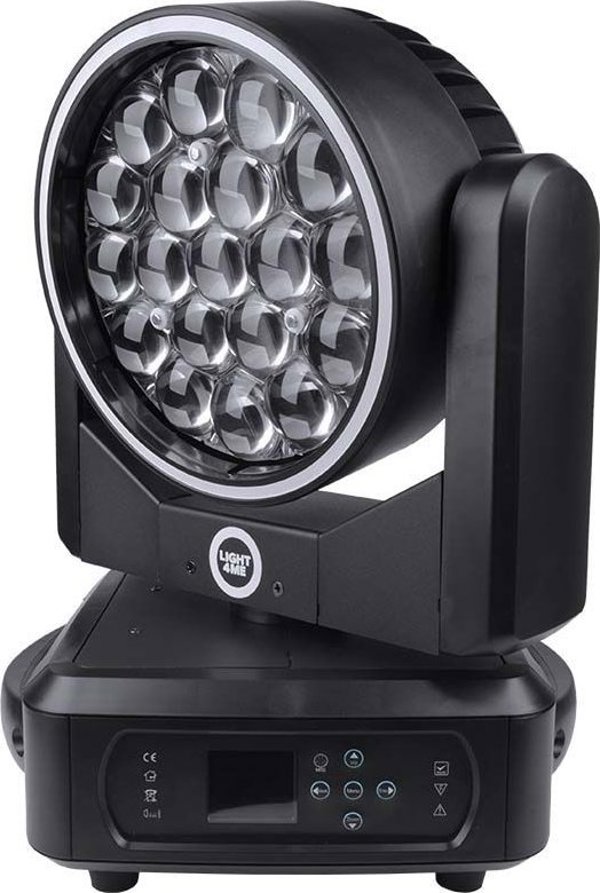 LIGHT4ME LIGHT4ME ZOOM WASH 19X15 RING κινούμενη κεφαλή φωτισμός σκηνής LED 13468751 5908249814592