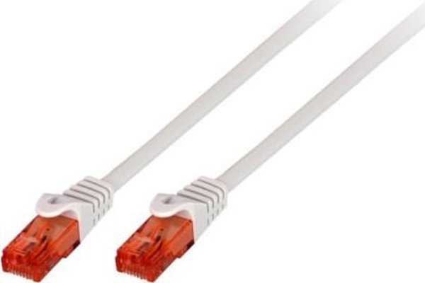 Lindy 44178 Καλώδιο Δικτύου Cat6 U/UTP RJ-45, Γκρι - 2m