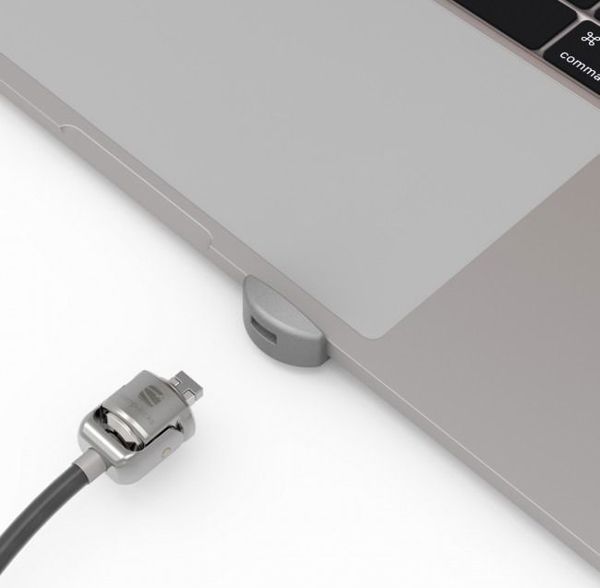 Maclocks Universal Ledge Σύστημα Ασφαλείας για MacBook Pro M1, 13" & 15" με Κλειδαριά Καλωδίου