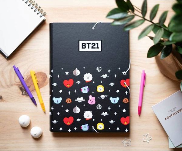 Line Friends Line Friends BT21 - Φάκελος / folder with elastic band