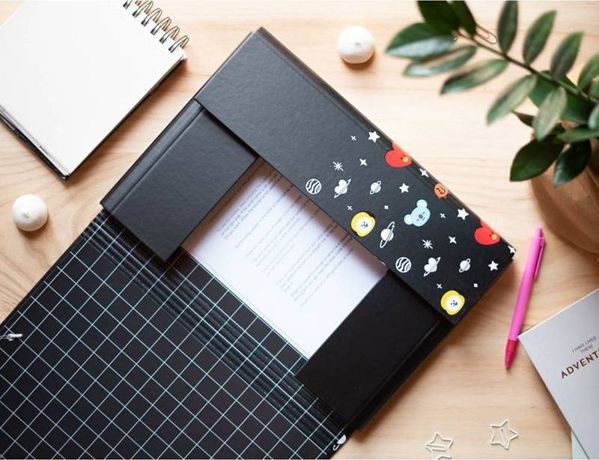 Line Friends Line Friends BT21 - Φάκελος / folder with elastic band