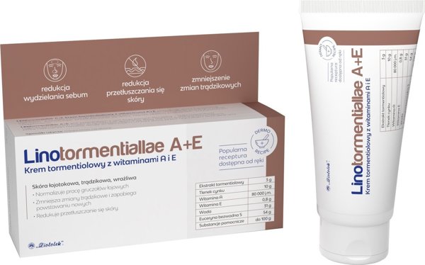 Κρέμα Linotormentiallae A+E με Βιταμίνες A και E 50g για την Περιποίηση του Δέρματος