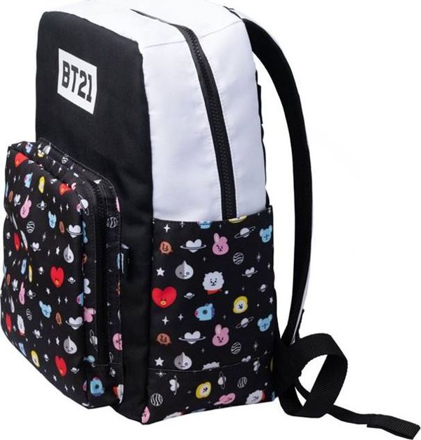 Line Friends BT21 Σχολική Τσάντα Πλάτης, Με Θήκη Για Laptop, Πολυμορφικό Σακίδιο Για Σχολείο Και Εκδρομές