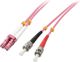 Καλώδιο Lindy LC/ST 50/125µm OM4 10m (46354)