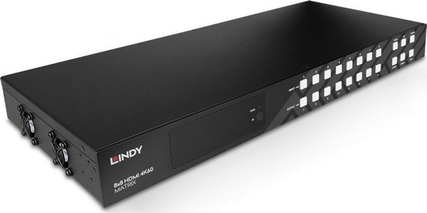 Lindy Προσαρμογέας Lindy 8x8 HDMI 4K60 Matrix