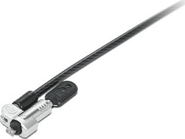 Καλώδιο ασφαλείας Lenovo Kensington NanoSaver MasterKey Cable Lock - Sicherheitskabelschloss - Μαύρο - 1.8 m - για ThinkCentre M75t Gen 2, ThinkPad L13 Yoga Gen 3, T14s Gen 3, X13 Gen 3