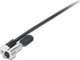 Καλώδιο ασφαλείας Lenovo Kensington NanoSaver MasterKey Cable Lock - Sicherheitskabelschloss - Μαύρο - 1.8 m - για ThinkCentre M75t Gen 2, ThinkPad L13 Yoga Gen 3, T14s Gen 3, X13 Gen 3