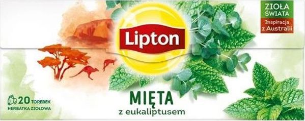 Lipton Lipton Βοτανικό Τσάι Μέντα με Ευκάλυπτο 20 φακελάκια 26g
