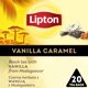 Lipton Τσάι LIPTON, πυραμίδες, μαύρο, βανίλια, 20 φακελάκια
