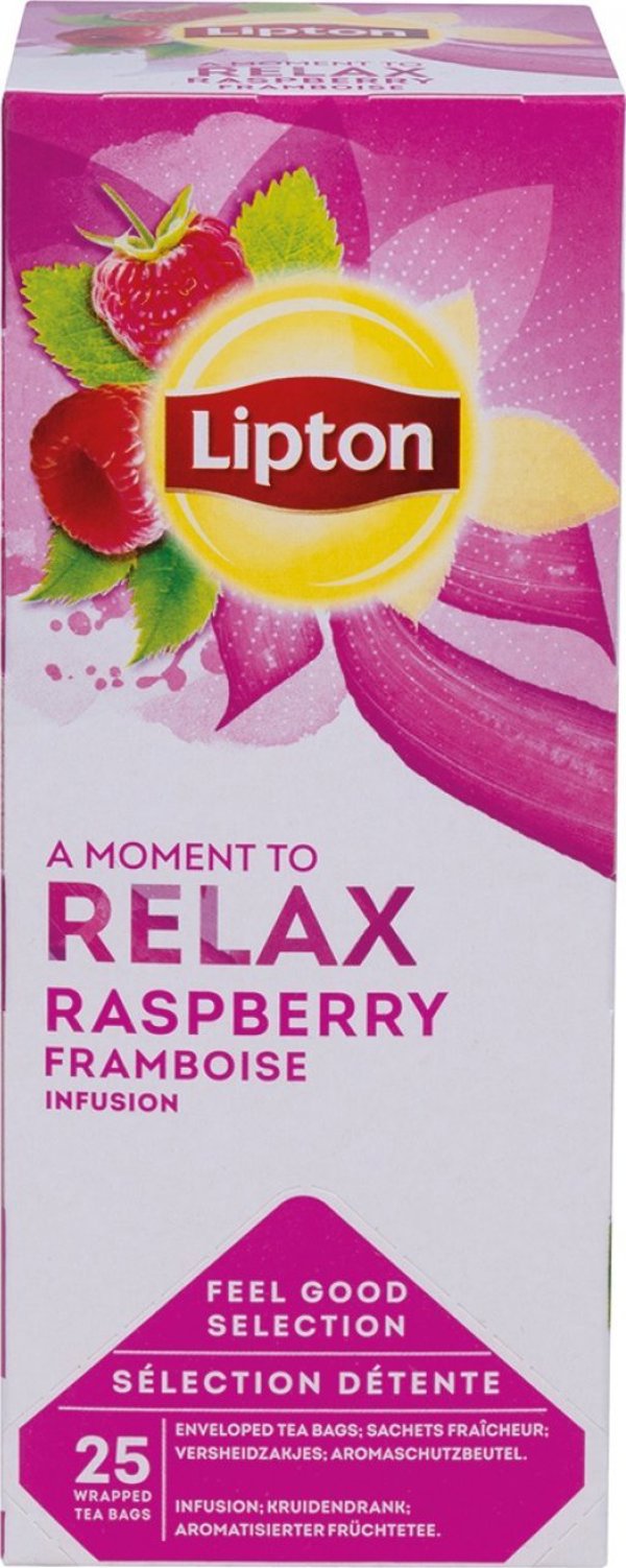 Lipton LIPTON Τσάι άγριο τριαντάφυλλο με βατόμουρο, φακελάκια, συσκευασία 25 τεμαχίων