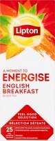 Τσάι LIPTON Feel Good Selection, Energise, English Breakfast, 25 φακελάκια