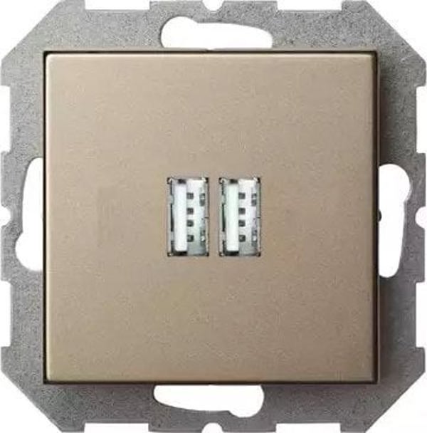 Φορτιστής USB Liregus IUK-2-01 Σαμπανιζέ
