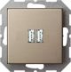 Φορτιστής USB Liregus IUK-2-01 Σαμπανιζέ