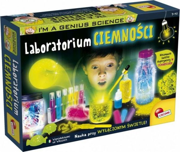 Lisciani I'm a Genius Εργαστήριο Σκοταδιού – Επιστημονικό Κιτ για Παιδιά από 7 Ετών