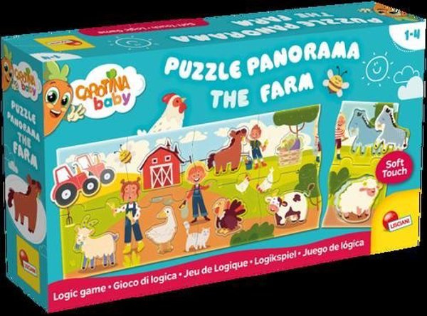 Lisciani Παζλ Carotina Baby Puzzle πανοραμική - Φάρμα