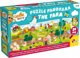 Lisciani Παζλ Carotina Baby Puzzle πανοραμική - Φάρμα