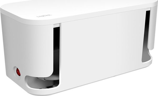 Πολύπριζο LOGILINK LogiLink Kabelbox με 5 υποδοχές USB/Schuko λευκό
