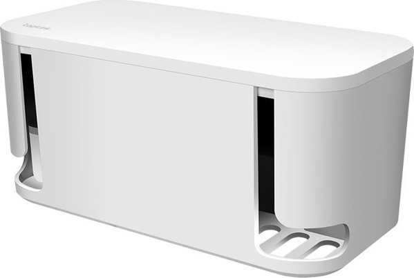 Πολύπριζο LOGILINK LogiLink Kabelbox με 5 υποδοχές USB/Schuko λευκό