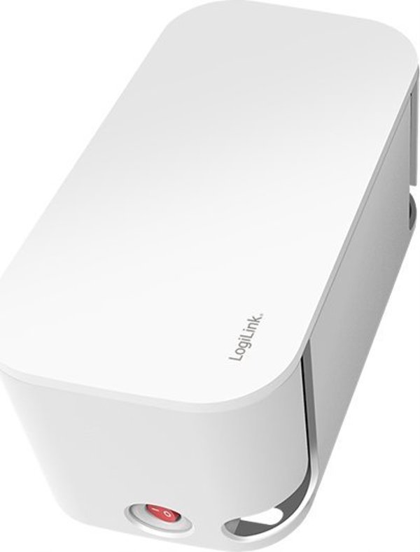Πολύπριζο LOGILINK LogiLink Kabelbox με 5 υποδοχές USB/Schuko λευκό